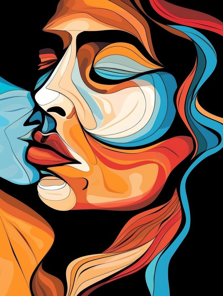 Kissing Woman