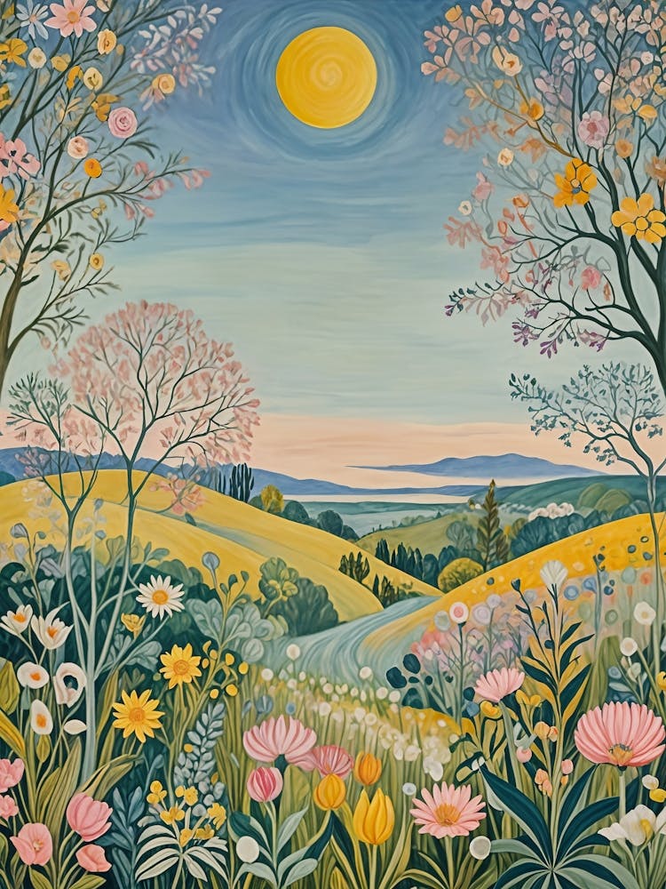 Spring Dance In The Meadow