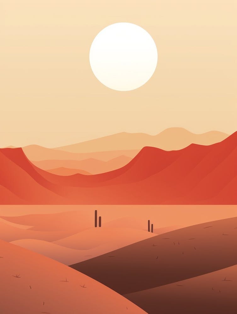 Desert Abstract Minimalist 4