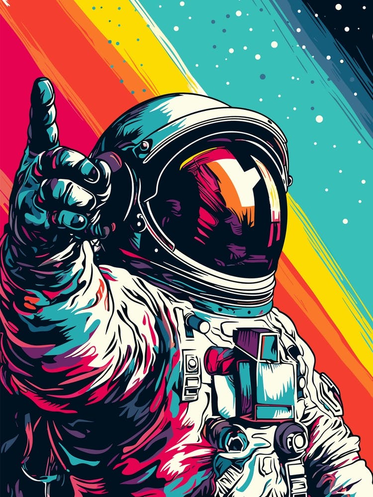 Astronaut In Space