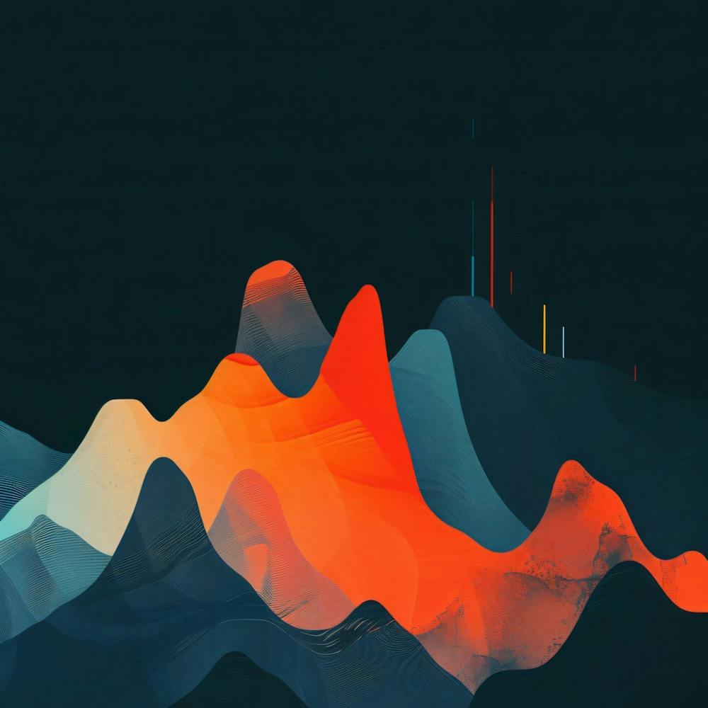 Abstract Wave Pattern 10