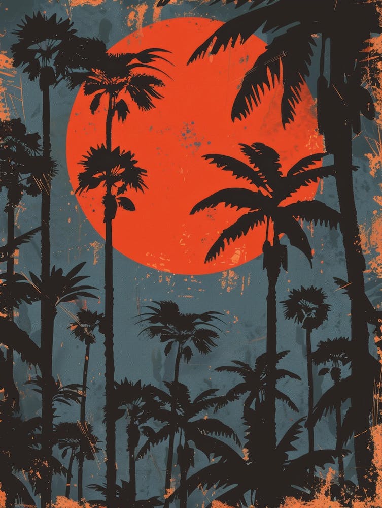 Palm Trees In The Sun 2