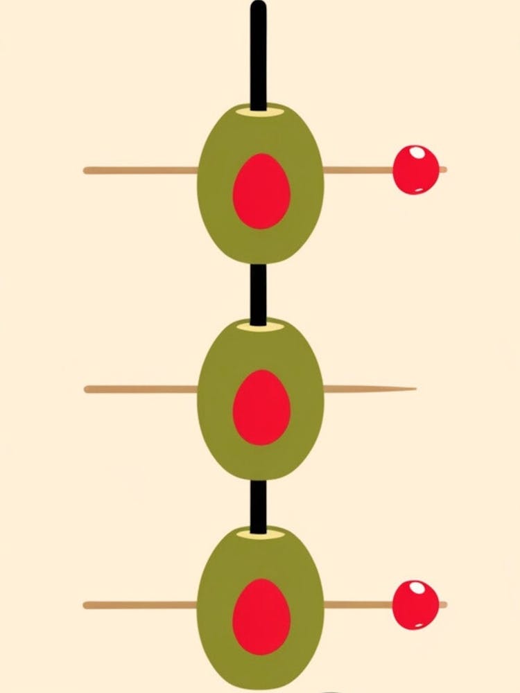 Olives On A Stick