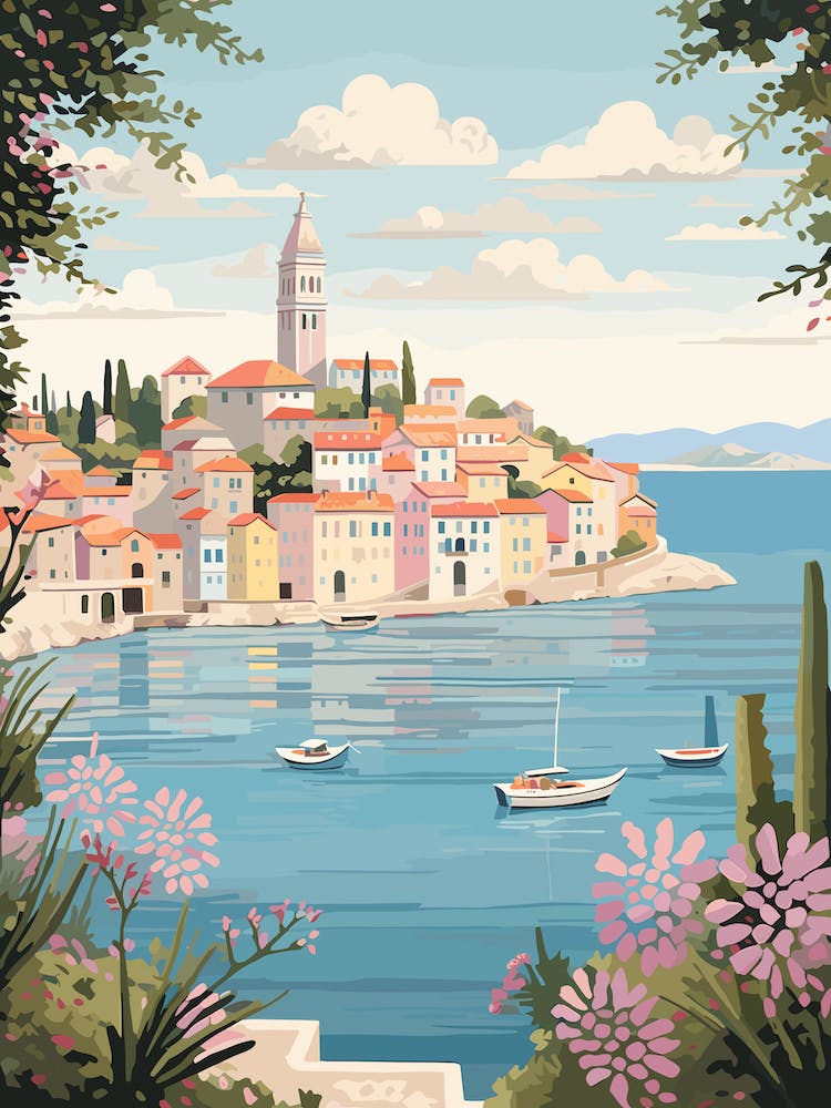 Rovinj Croatia 1 Illustration