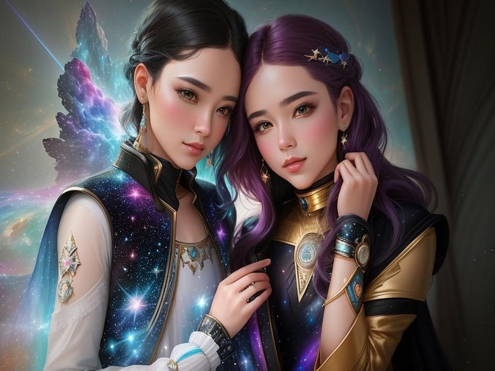 Two Chinese Girls