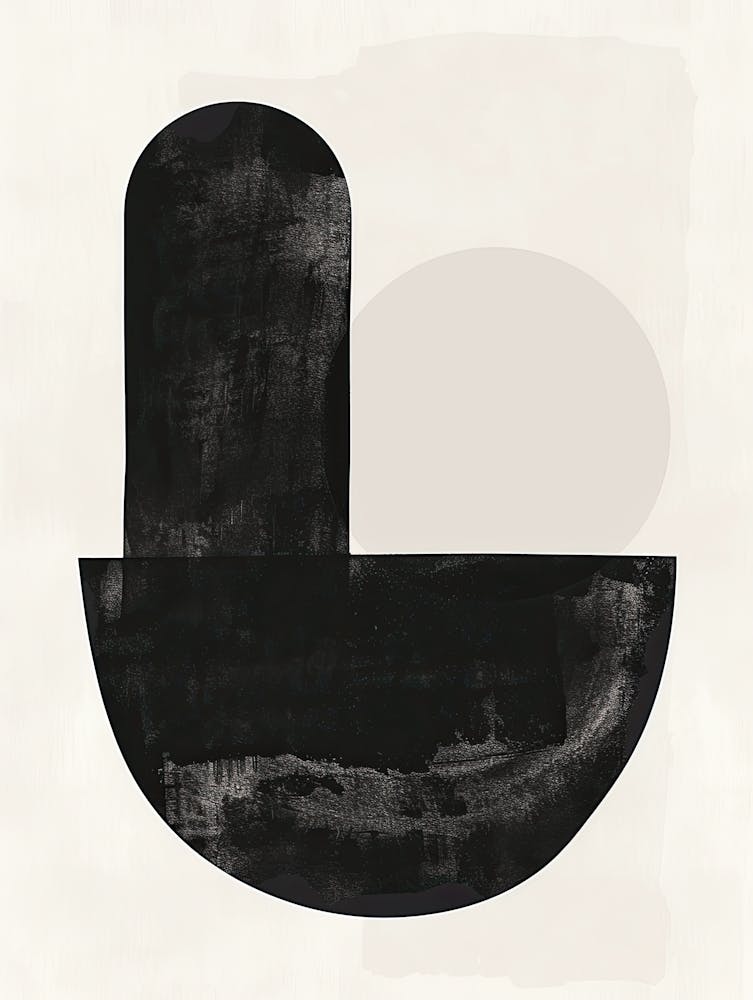 Abstract Tides Bauhaus Minimalist