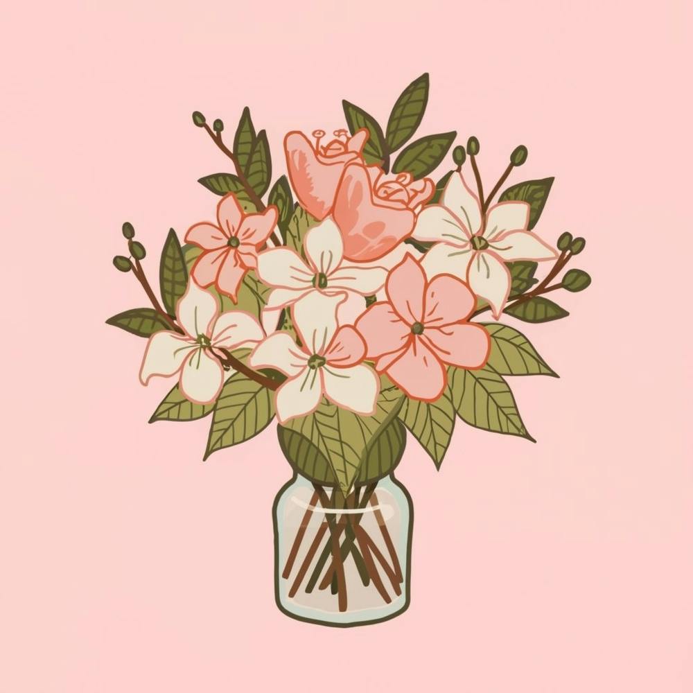 Flowers In A Vase 3