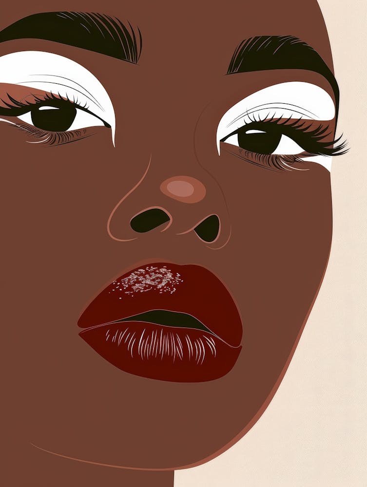 Illustration Of A Black Woman 2
