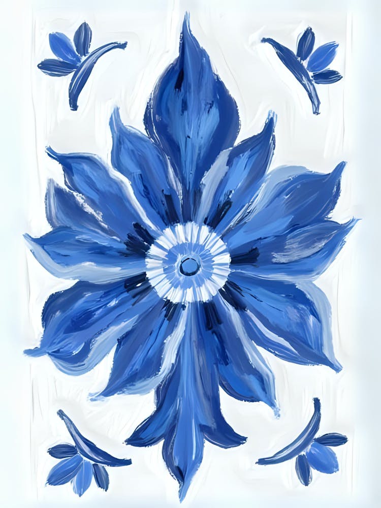 Blue Flower 7