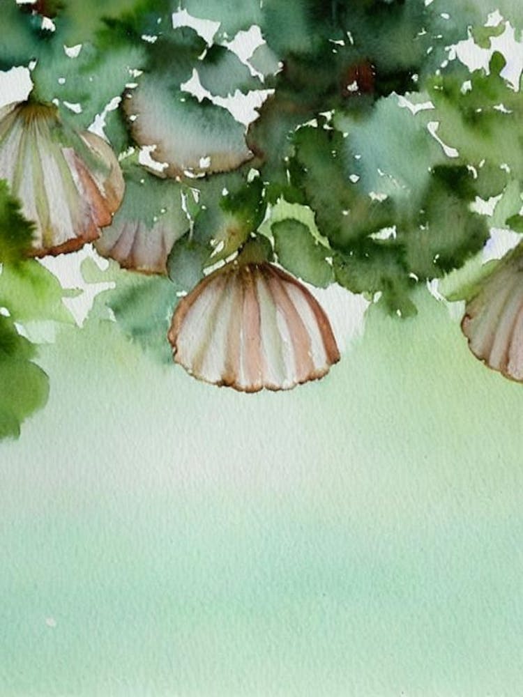 Scallops Storybook Watercolour