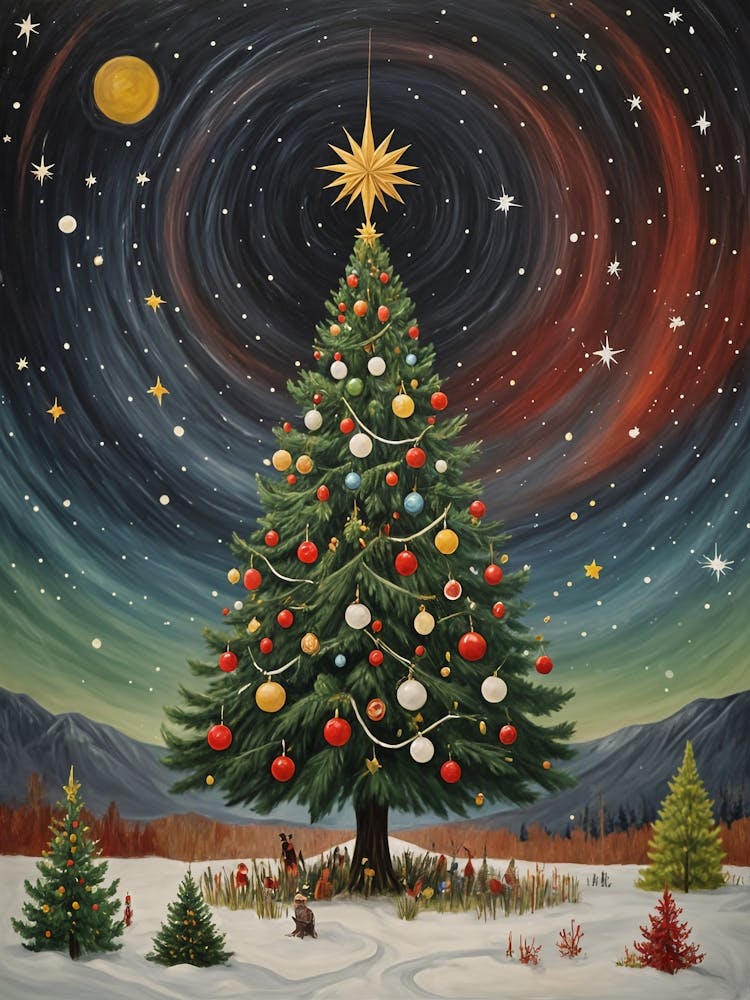 Cosmic Christmas Tree no1