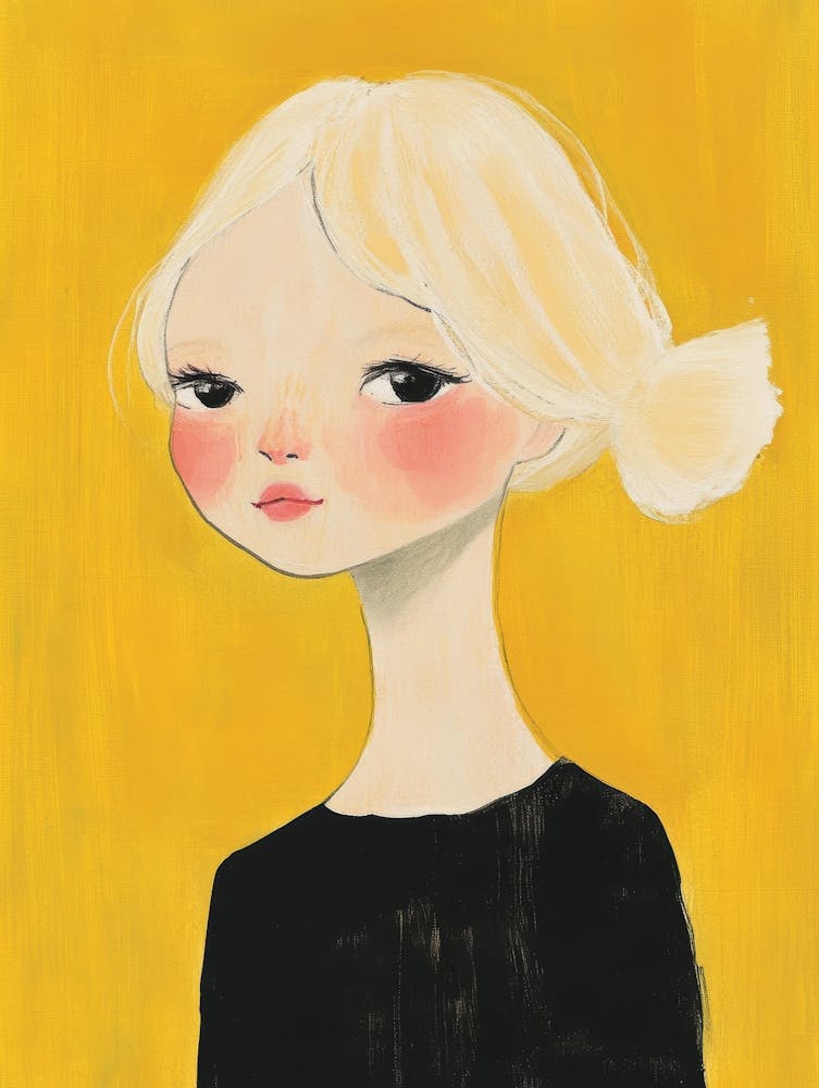 Girl With Blonde Hair