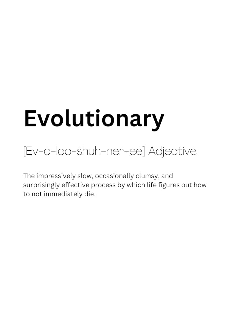 Evolutionary Definition Meaning 1