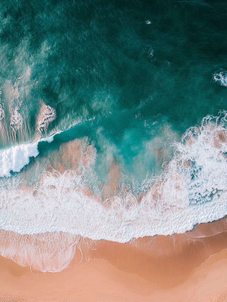 Aerial View Of A Beach 154