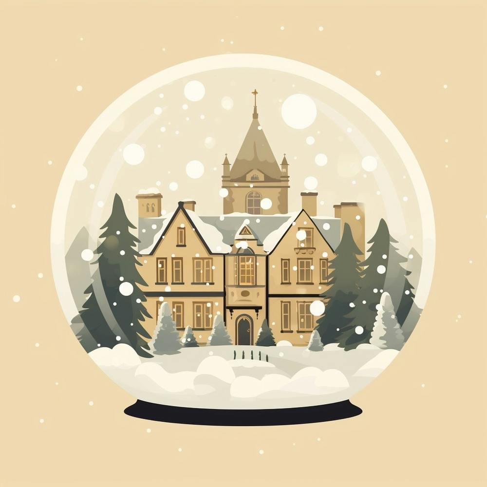 Cotswolds United Kingdom 1 Snowglobe