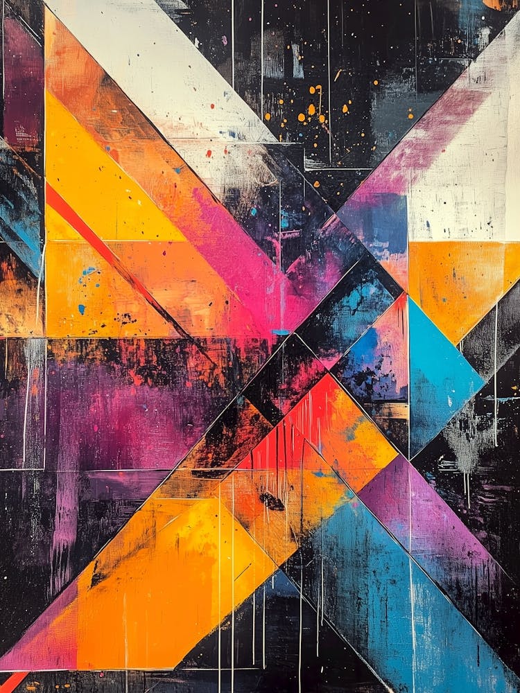 Abstract Painting Shapes