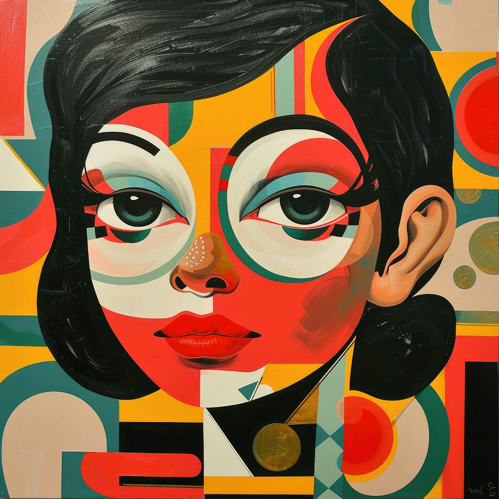 Retro Glamour Pop Art 2