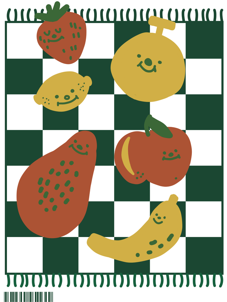 Fruit - Checkered