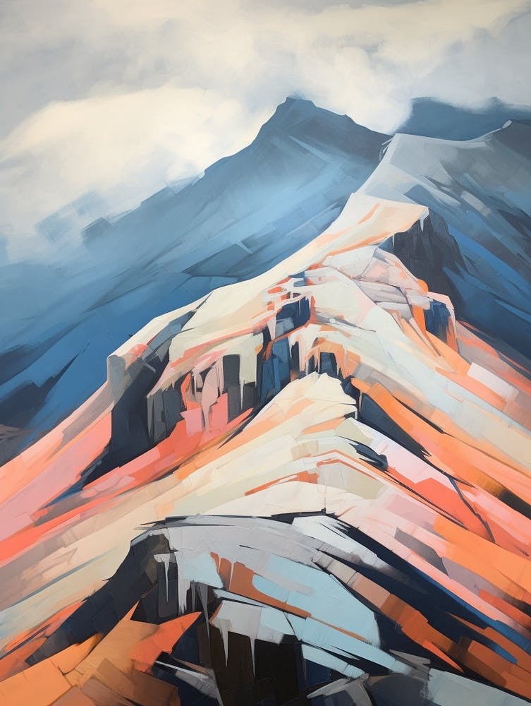 Helvellyn England 1 Mountain Painting