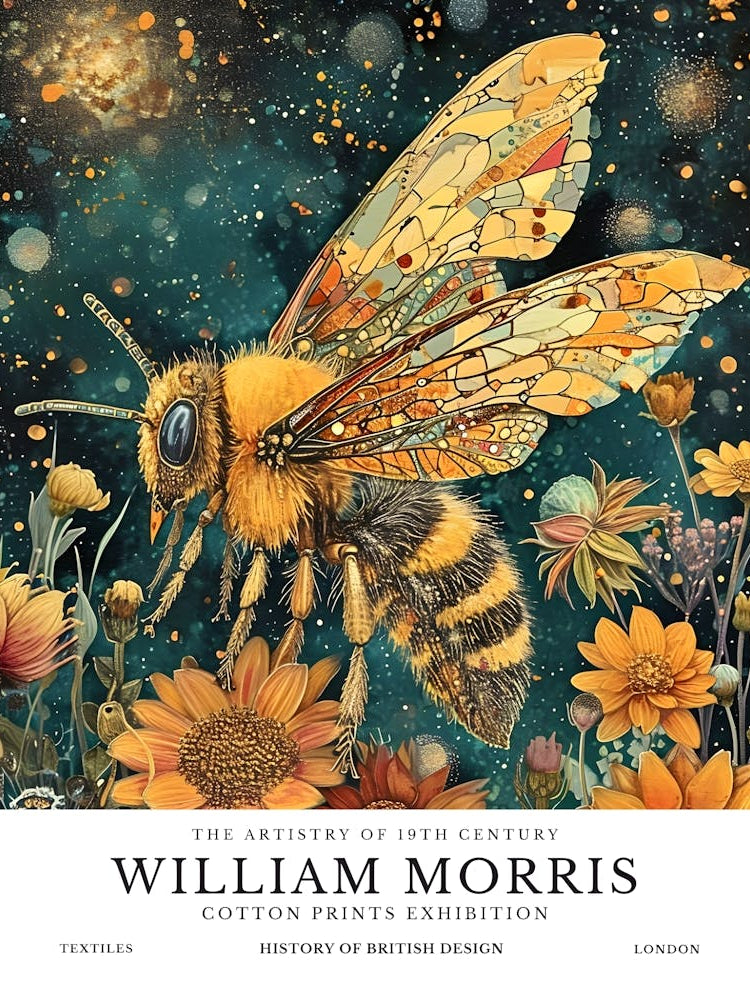 William Morris - Bees And Butterflies