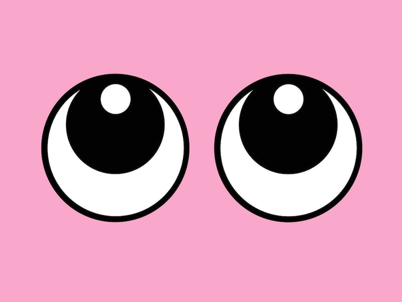 Making Eyes Up Pink
