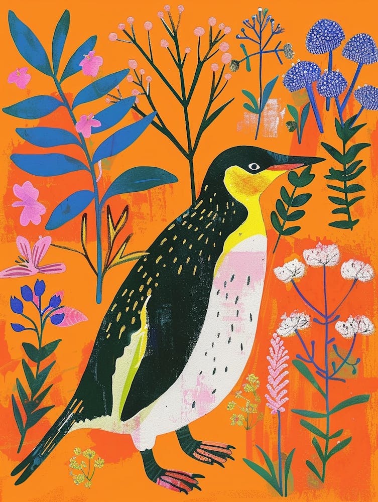 Spring Birds Penguin 6