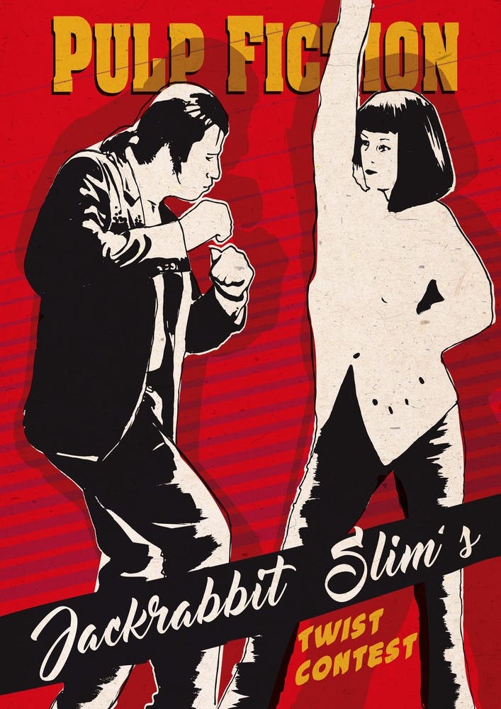 Twist Dance Pulp Fiction