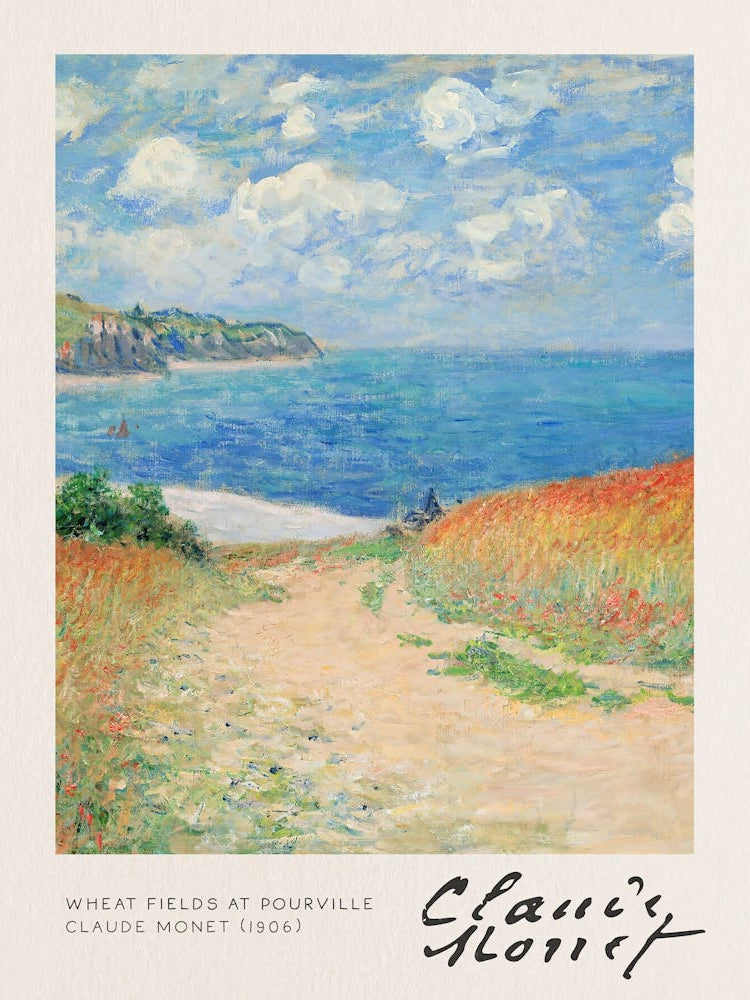 Claude Monet - Fields Of Poitiers