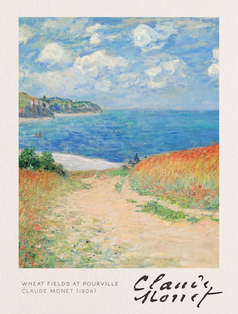 Claude Monet - Fields Of Poitiers