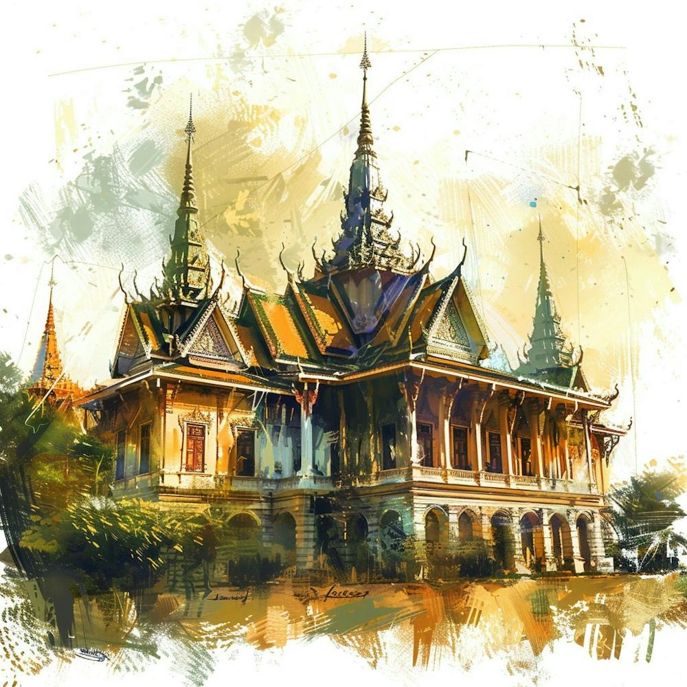 Phnom Penh Royal Palace 4