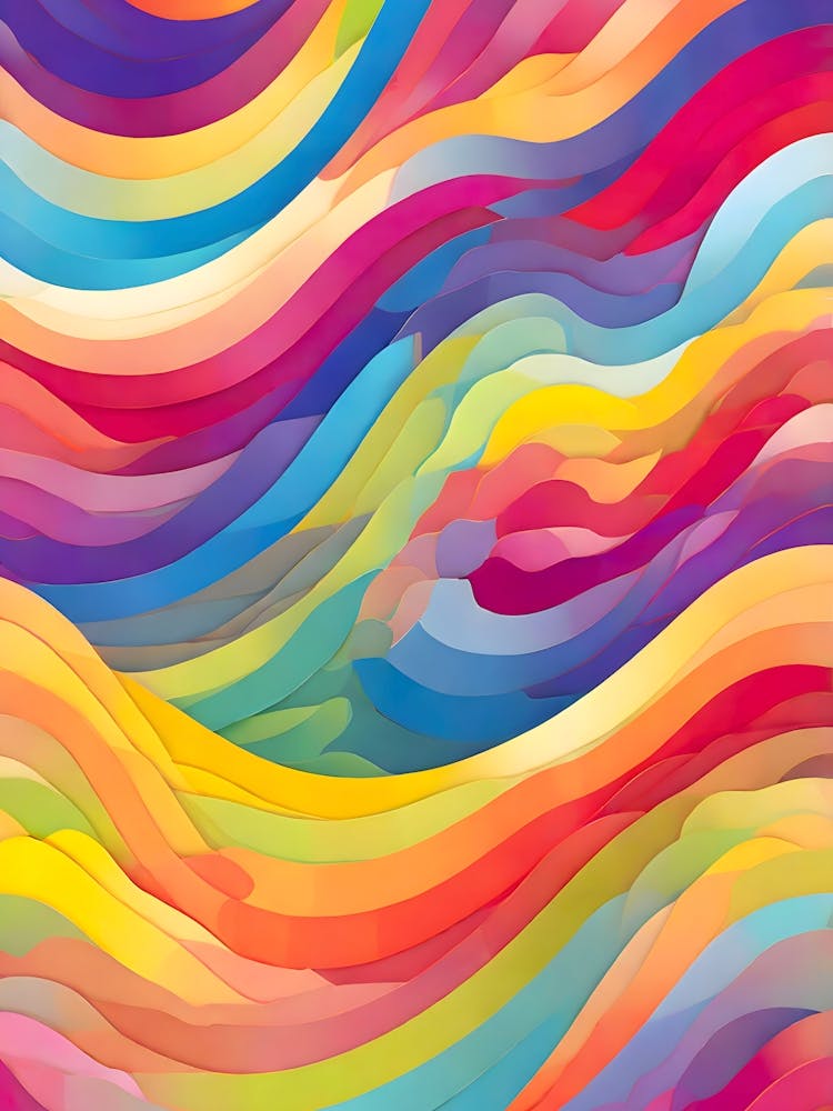 Rainbow Waves