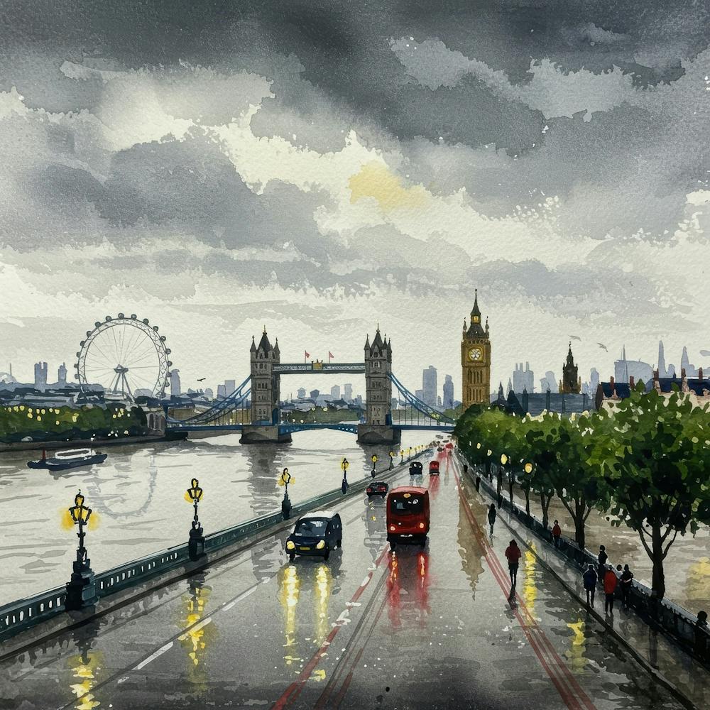 Londoner Regen