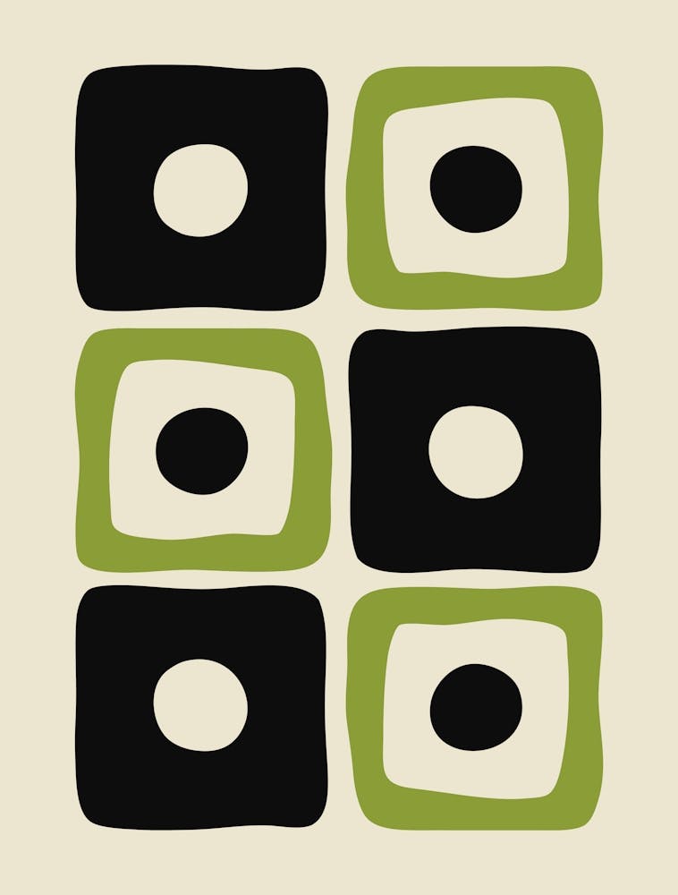 Mid Century Modern Abstraction