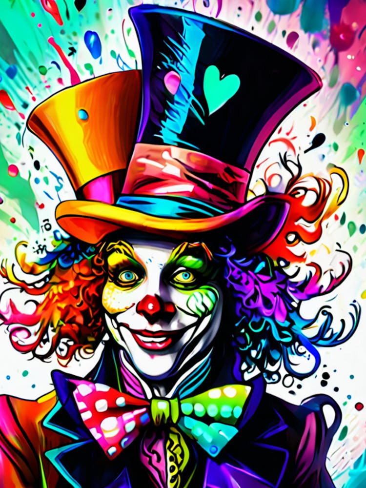 Colorful Madhatter #3