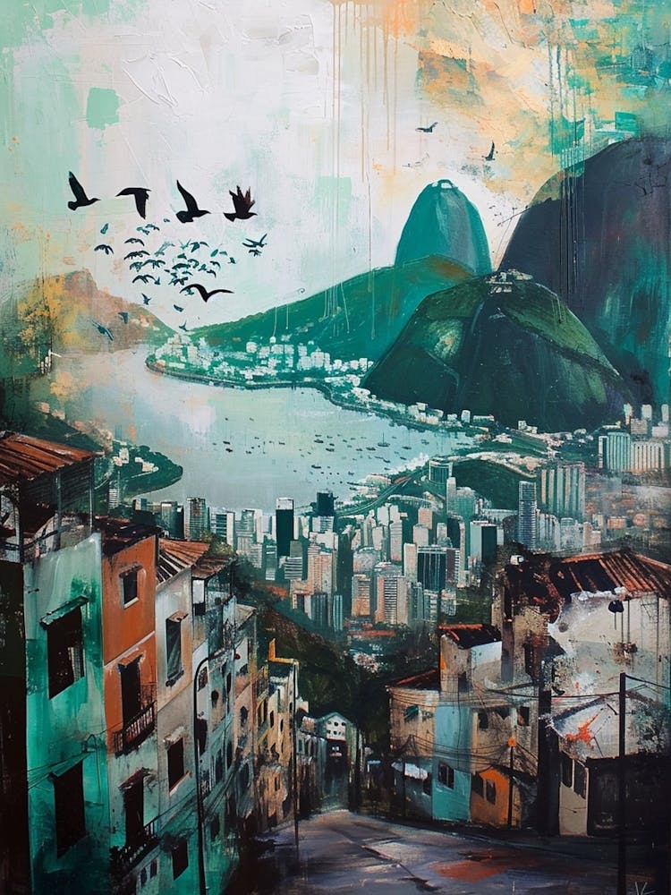 Rio De Janeiro Kitsch Cityscape 1