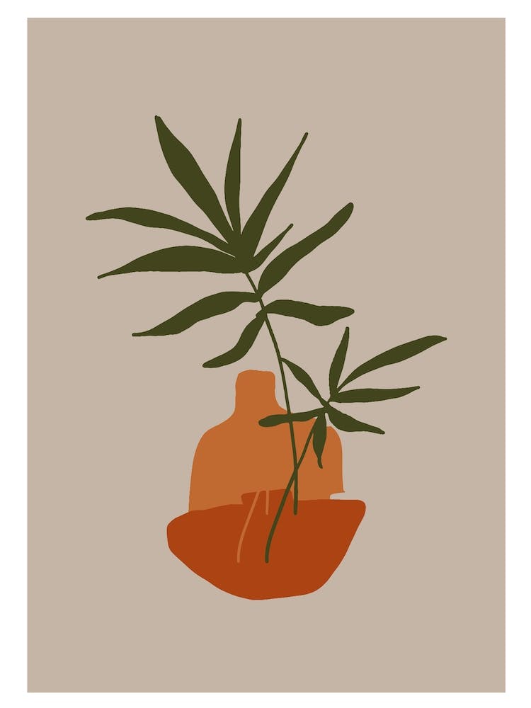 Autumn Plant Abstract