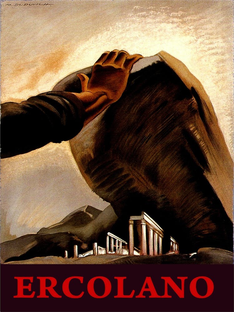 Ercolano, City Under The Rock, Italy