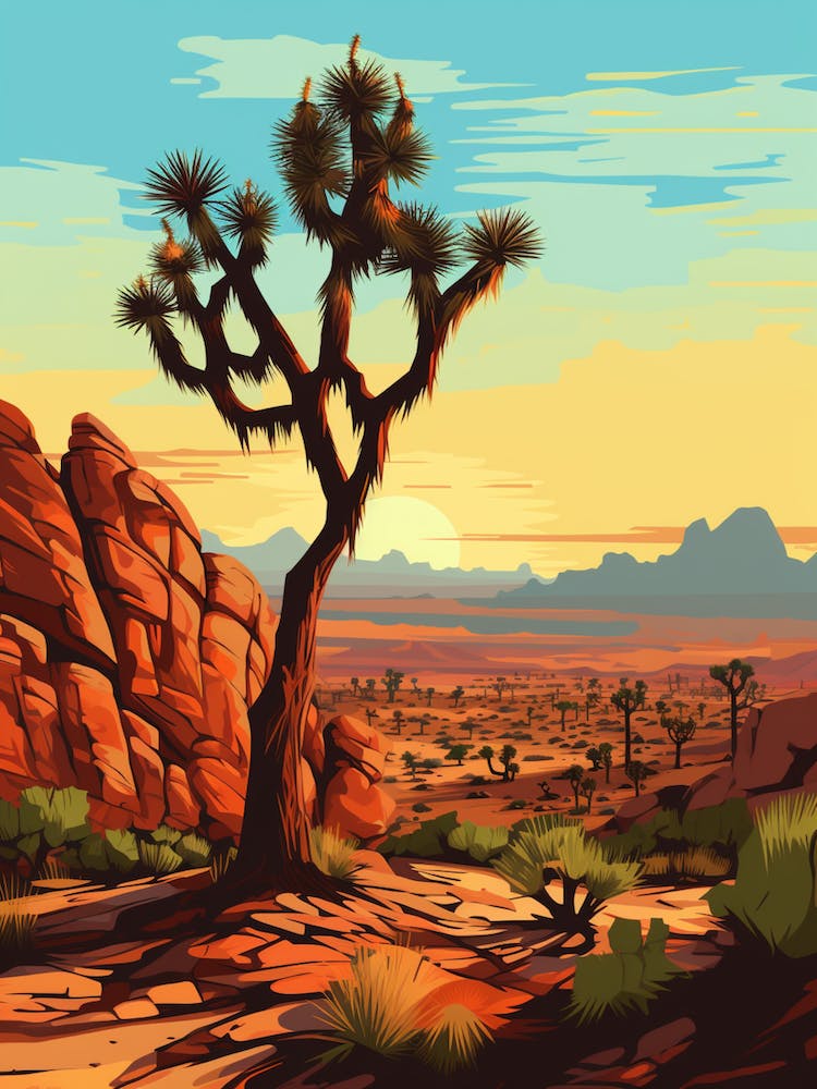 Joshua Tree In Grand Canyon, Nat Viga Style (1)