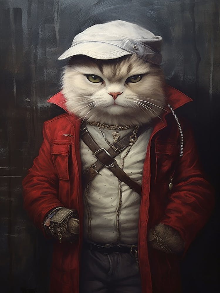 Gangster Cat Ragamuffin 4