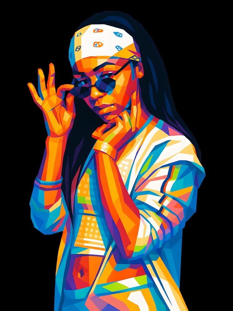 Aaliyah Wpap Art