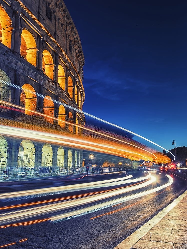 Colosseum At Night