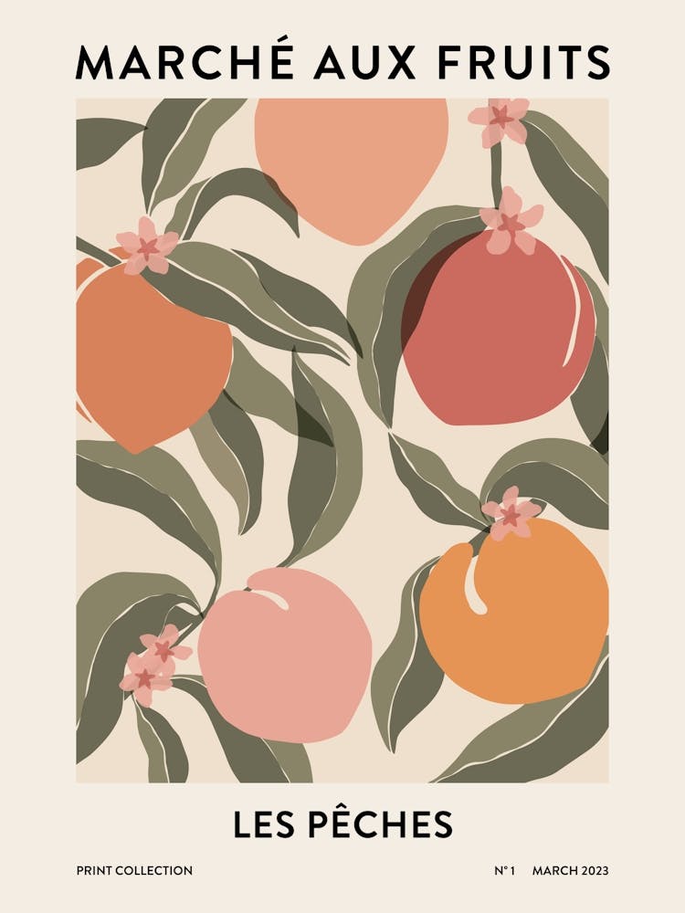 Fruit Market - Peaches