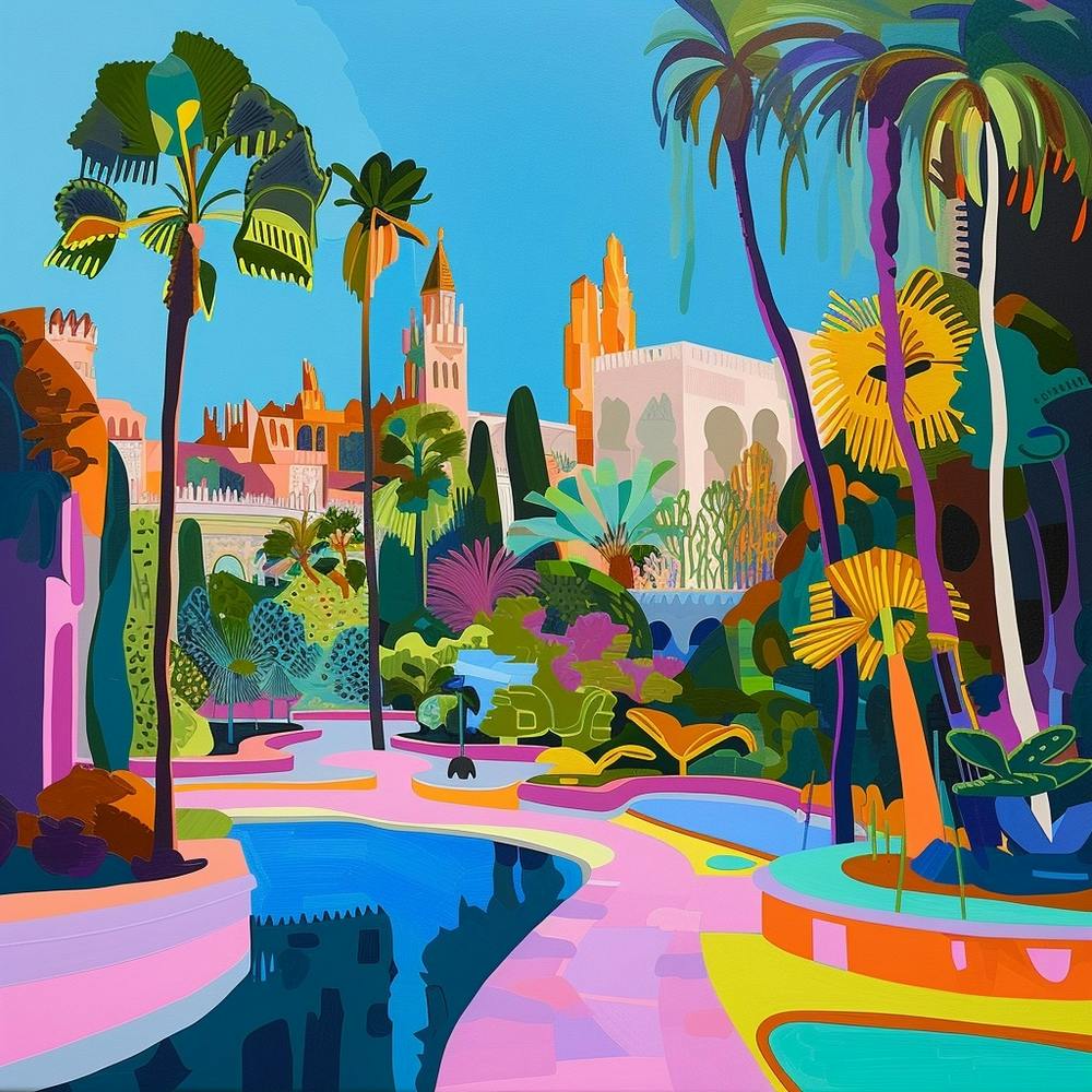 Abstract Park Collection Parc De La Ciutadella Barcelona 1