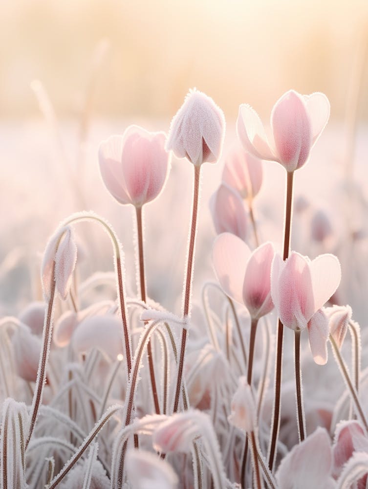 Frosty Botanical Cyclamen 4