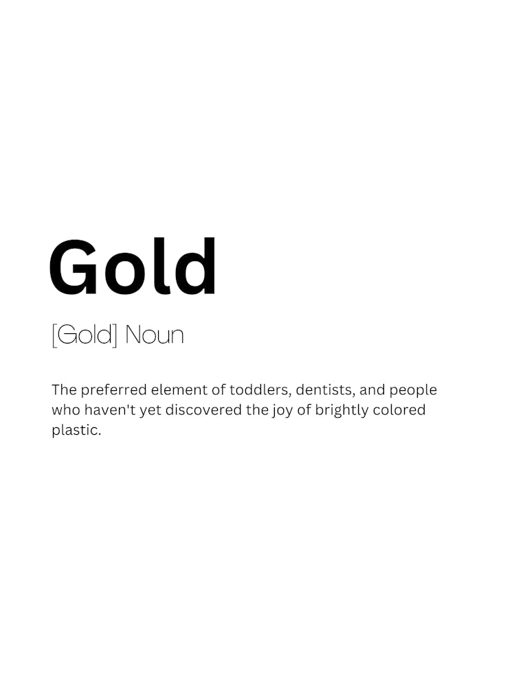 Gold Definition Meaning 1