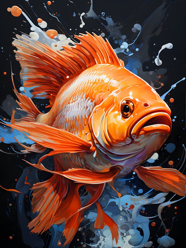 Aquatic Ecstasy Soul Painted Fish
