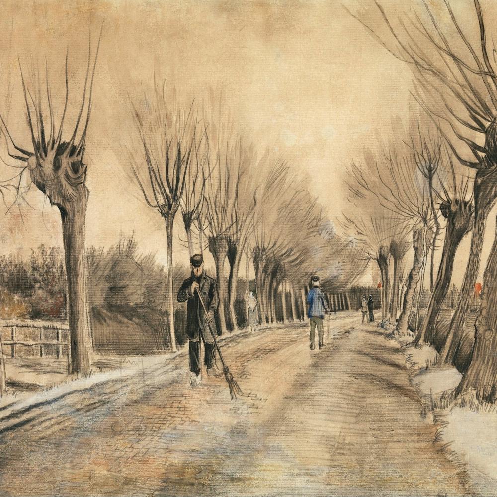 Road In Etten (1881) By Vincent Van Gogh