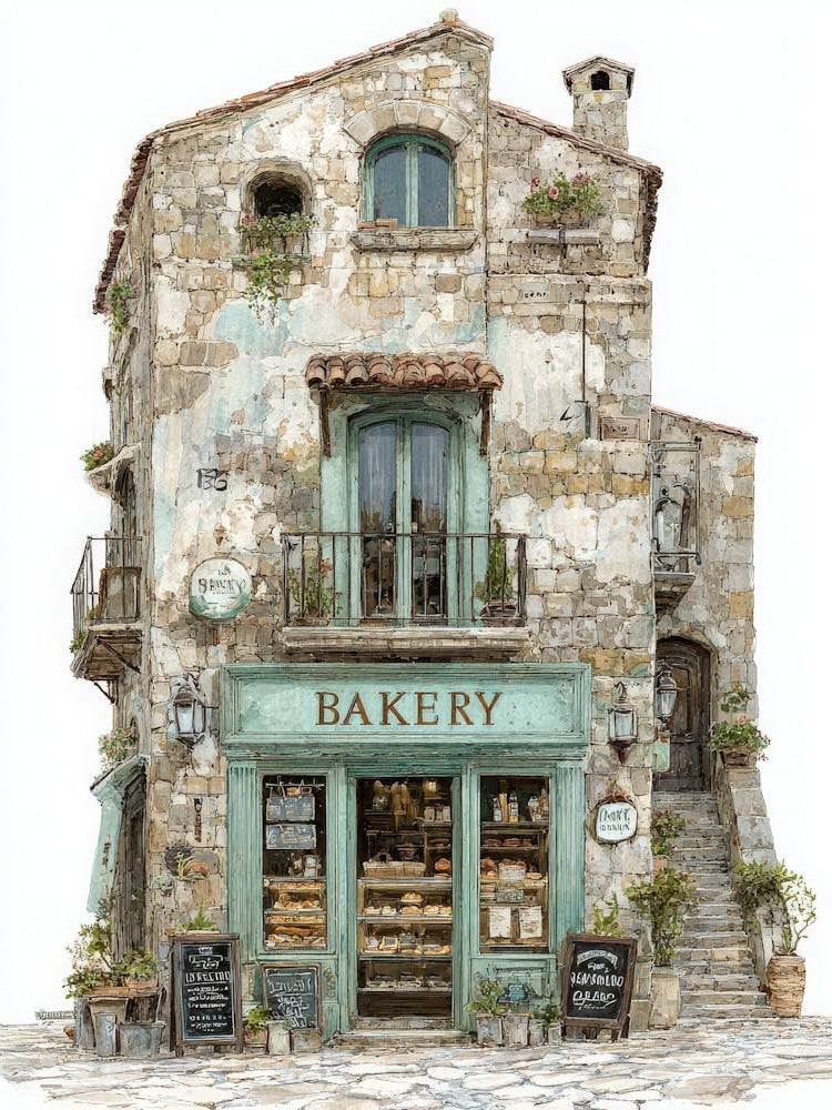 Aihrgdesign A Vintage Style Bakery Storefront In A Small Euro 25ec316b 3db5 4375 Aad5 6d22ae2618d6 1