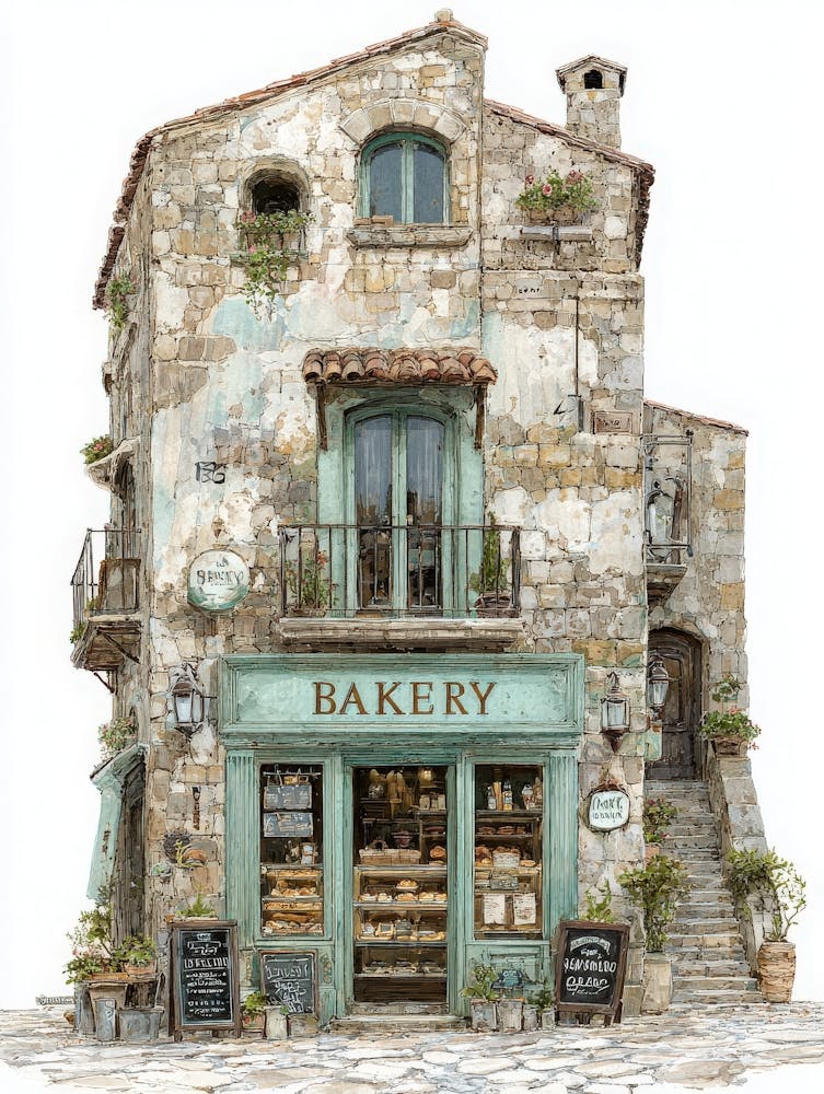 Aihrgdesign A Vintage Style Bakery Storefront In A Small Euro 25ec316b 3db5 4375 Aad5 6d22ae2618d6 1