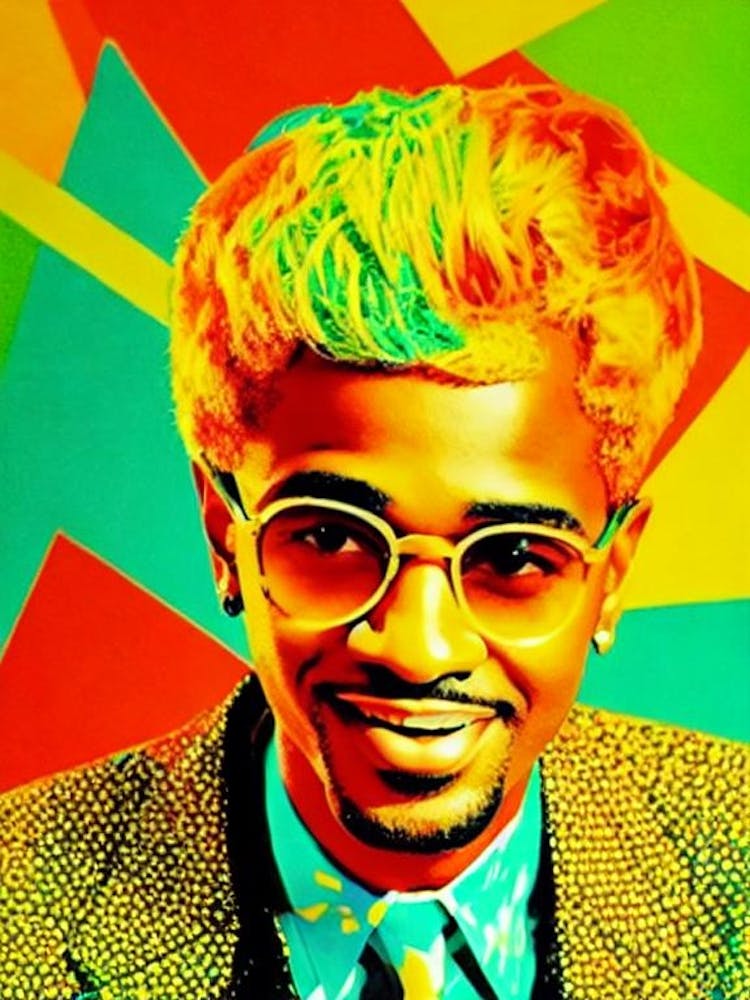 Big Sean Colourful Pop Art